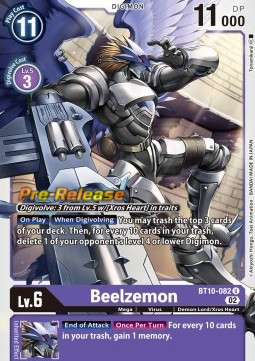 Beelzemon (BT10-082) - Promos: Xros Encounter