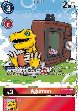 Agumon (BT1-010) - Promos: Xros Encounter