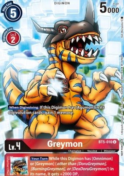 Greymon (BT5-010) - Promos: Xros Encounter