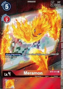 Meramon (BT5-011) - Promos: Xros Encounter