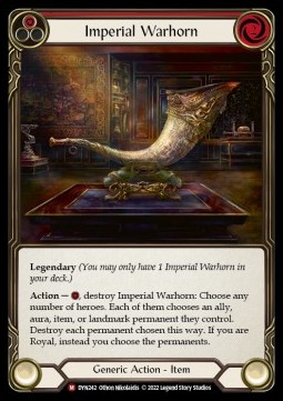Imperial Warhorn (Regular) - Dynasty