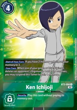Ken Ichijoji (BT3-094) - Promos: Starter Deck