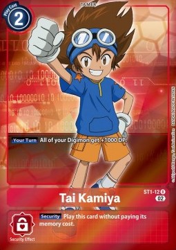 Tai Kamiya (ST1-12) - Promos: Starter Deck