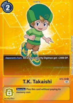 T.K. Takaishi (ST3-12) - Promos: Starter Deck