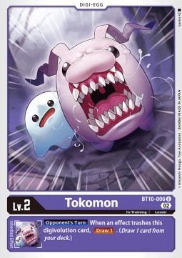 Tokomon (BT10-006) - Xros Encounter