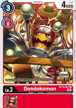 Dondokomon (BT10-007) - Xros Encounter