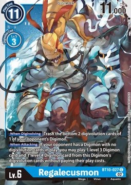 Regalecusmon (BT10-027) - Xros Encounter