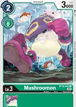 Mushroomon (BT10-043) - Xros Encounter