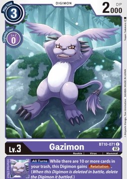Gazimon (BT10-071) - Xros Encounter