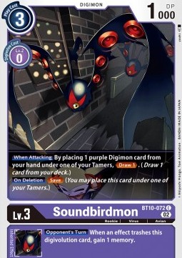 Soundbirdmon (BT10-072) - Xros Encounter