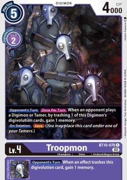 Troopmon (BT10-076) - Xros Encounter