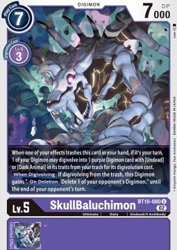 SkullBaluchimon (BT10-080) - Xros Encounter