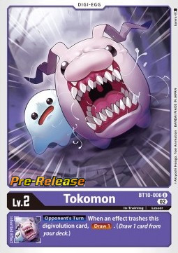 Tokomon (BT10-006) - Promos: Xros Encounter