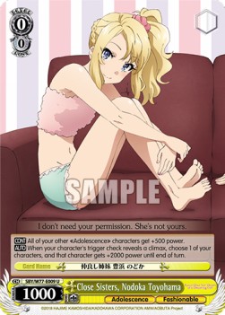 Close Sisters, Nodoka Toyohama - Rascal Does Not Dream of a Dreaming Girl