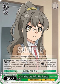 Visiting the Sick, Rio Futaba - Rascal Does Not Dream of a Dreaming Girl