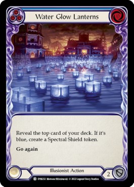 Water Glow Lanterns (Blue) (Regular) - Dynasty