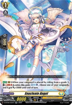 Enucleate Angel [D Format] (V.1 - Double Rare) - Blazing Dragon Reborn