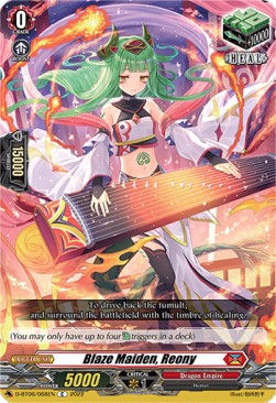 Blaze Maiden, Reony [D Format] - Blazing Dragon Reborn