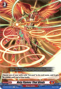 Holy Flames That Binds [D Format] - Blazing Dragon Reborn