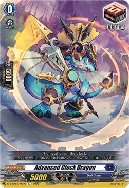 Advanced Clock Dragon [D Format] - Blazing Dragon Reborn