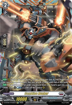 Combine Rusher [D Format] (V.2 - Feature Rare) - Blazing Dragon Reborn
