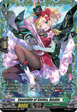Ensemble of Smiles, Amalie [D Format] (V.2 - Feature Rare) - Blazing Dragon Reborn