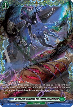In the Dim Darkness, the Frozen Resentment [D Format] (V.2 - Feature Rare) - Blazing Dragon Reborn