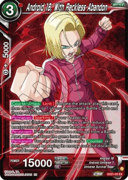 Android 18, With Reckless Abandon - Expansion Set: 5th Anniversary Set