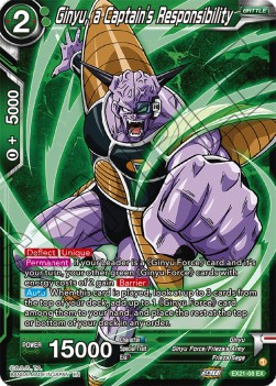 Ginyu, a Captain's Responsibility - Expansion Set: 5th Anniversary Set