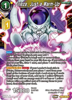Frieza, Just a Warm-Up - Expansion Set: 5th Anniversary Set