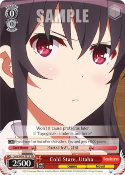 Cold Stare, Utaha - Saekano: How to Raise a Boring Girlfriend