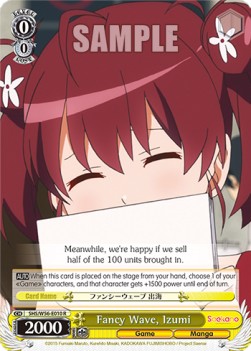 Fancy Wave, Izumi - Saekano: How to Raise a Boring Girlfriend