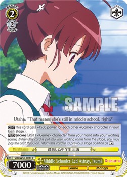 Middle Schooler Led Astray, Izumi - Saekano: How to Raise a Boring Girlfriend