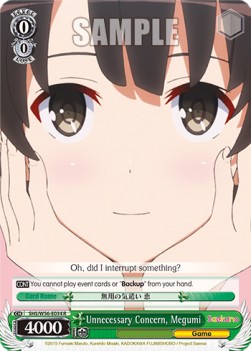 Unnecessary Concern, Megumi - Saekano: How to Raise a Boring Girlfriend