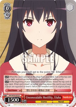 Unconcealable Hostility, Utaha - Saekano: How to Raise a Boring Girlfriend