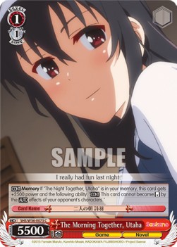 The Morning Together, Utaha - Saekano: How to Raise a Boring Girlfriend