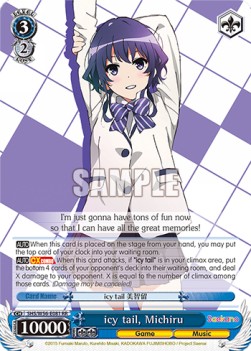 icy tail, Michiru (V.1 - Double Rare) - Saekano: How to Raise a Boring Girlfriend