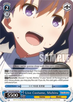 Live Costume, Michiru (V.1 - Rare) - Saekano: How to Raise a Boring Girlfriend