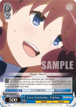 Live Costume, Tokino - Saekano: How to Raise a Boring Girlfriend
