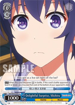 Delightful Surprise, Michiru - Saekano: How to Raise a Boring Girlfriend