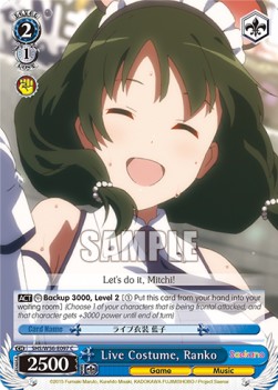 Live Costume, Ranko - Saekano: How to Raise a Boring Girlfriend