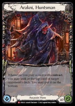 Arakni, Huntsman (Regular) - Dynasty