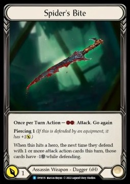 Spider's Bite (Regular) - Dynasty