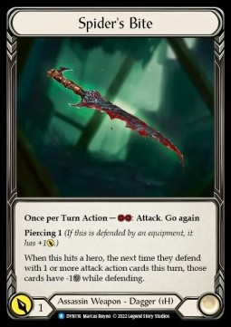 Spider's Bite (Regular) - Dynasty