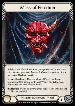 Mask of Perdition (Regular) - Dynasty