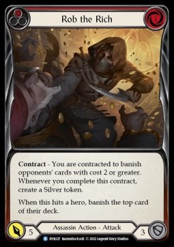 Rob the Rich (Red) (Regular) - Dynasty