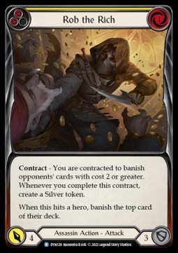 Rob the Rich (Yellow) (Regular) - Dynasty