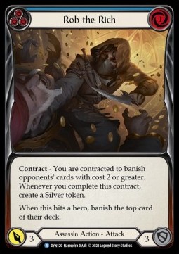 Rob the Rich (Blue) (Regular) - Dynasty