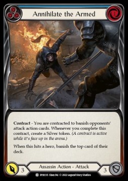 Annihilate the Armed (Blue) (Regular) - Dynasty