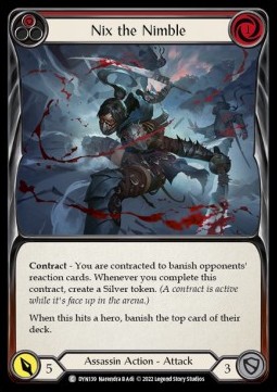 Nix the Nimble (Red) (Regular) - Dynasty